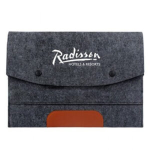 PREMIUM 13” FELT PU TWO COMPARTMENT iPAD SLEEVE GTBG30-F072