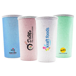 NATURAL ECO WHEAT TUMBLER (400ML) GTDW079-F072