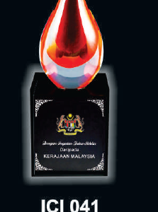 HAND CRAFTED LUILI CRYSTAL ICI041 - A/ B/C - F023