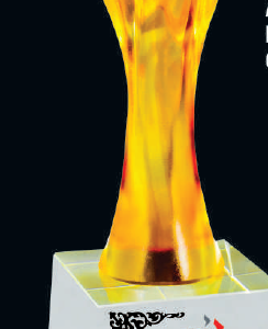 HAND CRAFTED LUILI CRYSTAL ELL100 - A/ B/C - F023