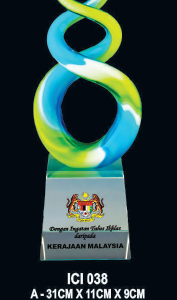 Hand Crafted LiuLi Crystal ICI 038 - A/B/C -F023