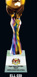 HAND CRAFTED LUILI CRYSTAL ELL039 - A/ B/C - F023