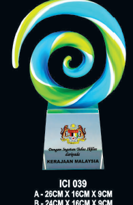 Hand Crafted LiuLi Crystal ICI 039 - A/B/C -F023