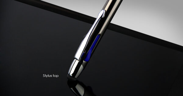 5029-ELVIS-MULTICOLOUR PEN WITH STYLUS COLOR-F022