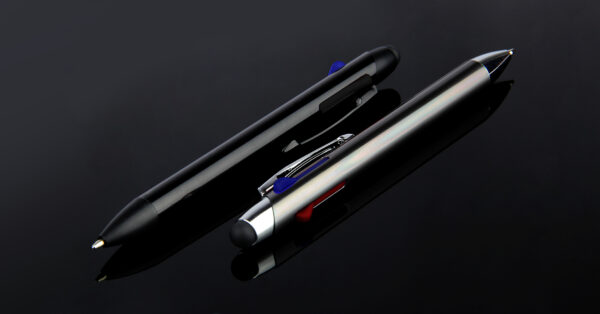 5029-ELVIS-MULTICOLOUR PEN WITH STYLUS COLOR-F022