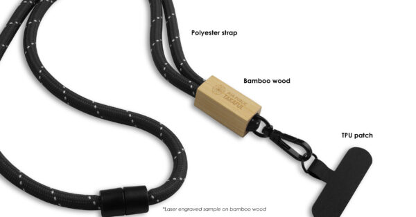 EZ488-STROOP-MOBILE LANYARD-F022