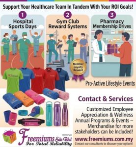 Healthcare Appreciation & Wellness Merchandise: Active Lifestyle Support