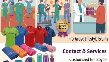 Healthcare Appreciation & Wellness Merchandise: Active Lifestyle Support