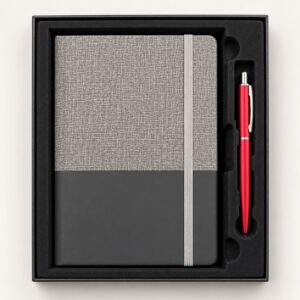 Executive Dual-Tone 4-In-1 Corporate Gift Set – F068