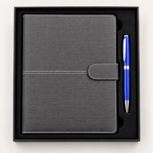 Executive Dual-Tone 4-In-1 Corporate Gift Set – F068