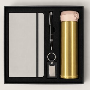 Executive Metallic 4-In-1 Corporate Gift Set – F068