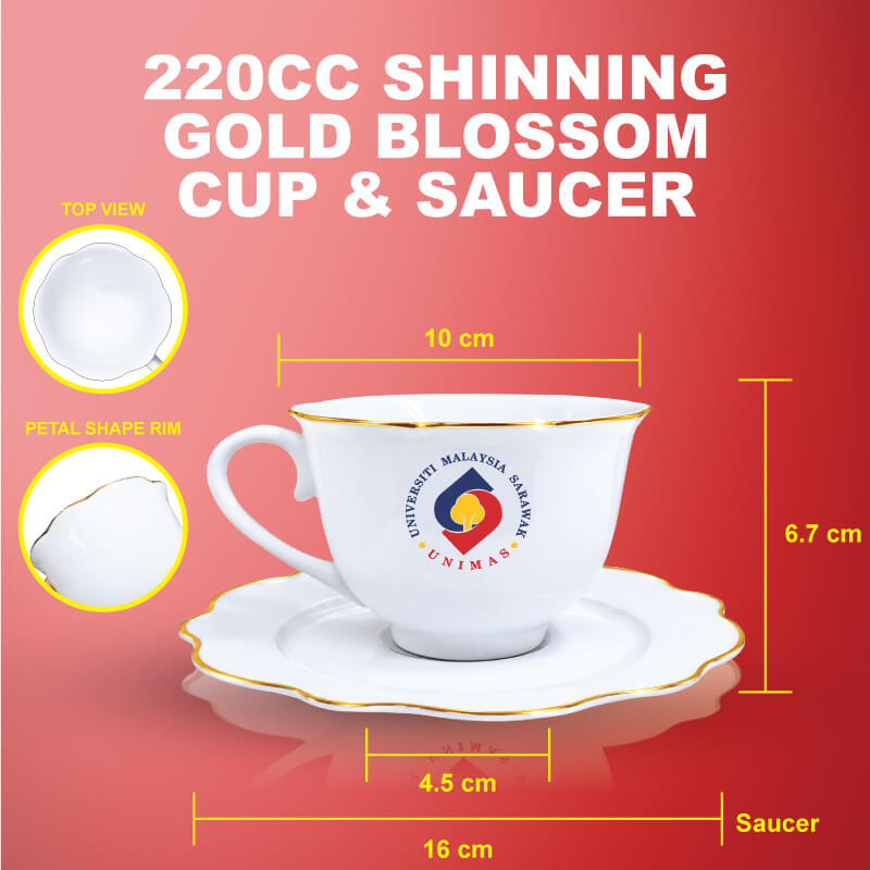 Gold Banding Tableware Gift Collection: Shining Gold Series